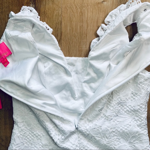 Lilly Pulitzer Kiera Shift Dress w Pearls NWT SZ 2 - Picture 6 of 10